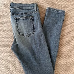 Rag & Bone skinny capri jean